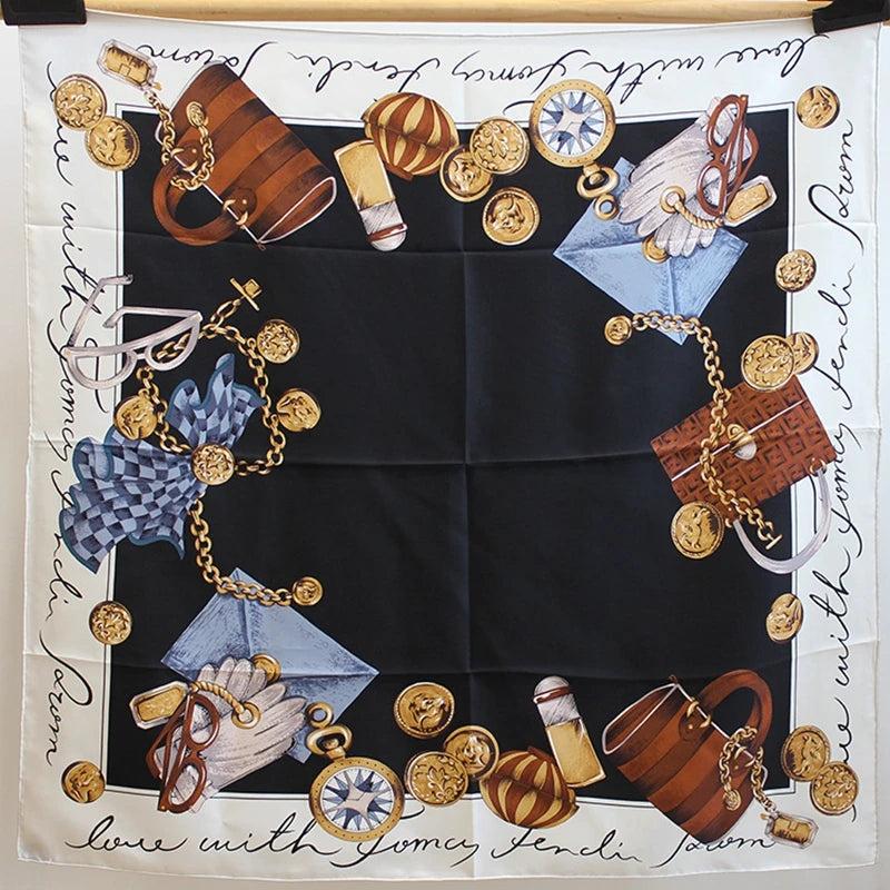 Silk Square – Vintage-Inspired Style