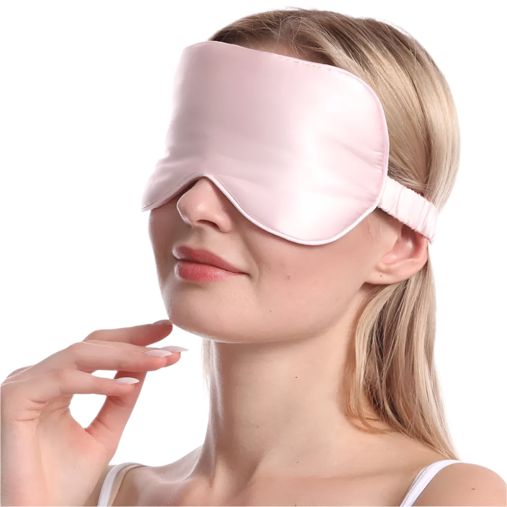 Silk Travel Set – Eye Mask, Scrunchies & Pouch