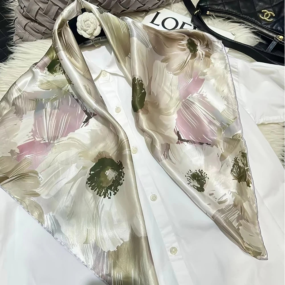 Silk Square – Handcrafted 90x90cm Wrap