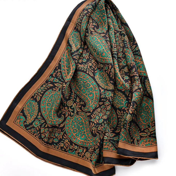 Silk Scarf – Bohemian Vintage Style