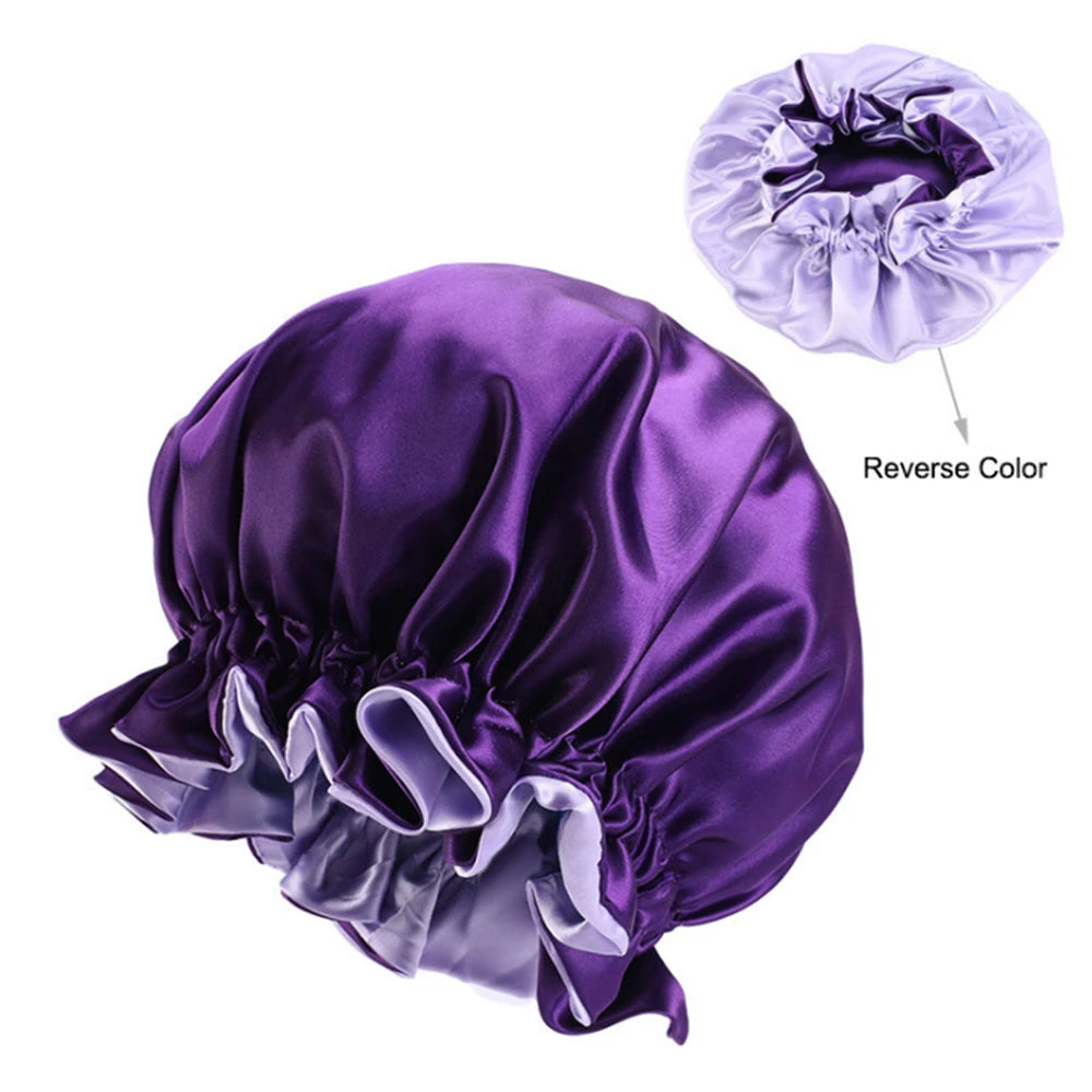 Satin Bonnet – For Natural Hair, Lightweight Fit