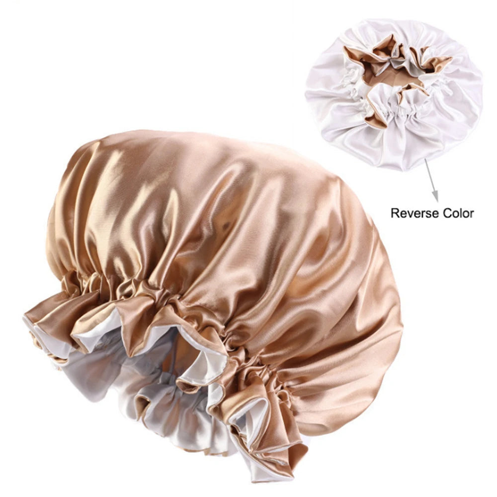 Satin Bonnet – For Natural Hair, Lightweight Fit
