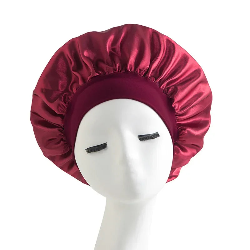 Satin Bonnet – Gentle Fit for Color-Treated Hair