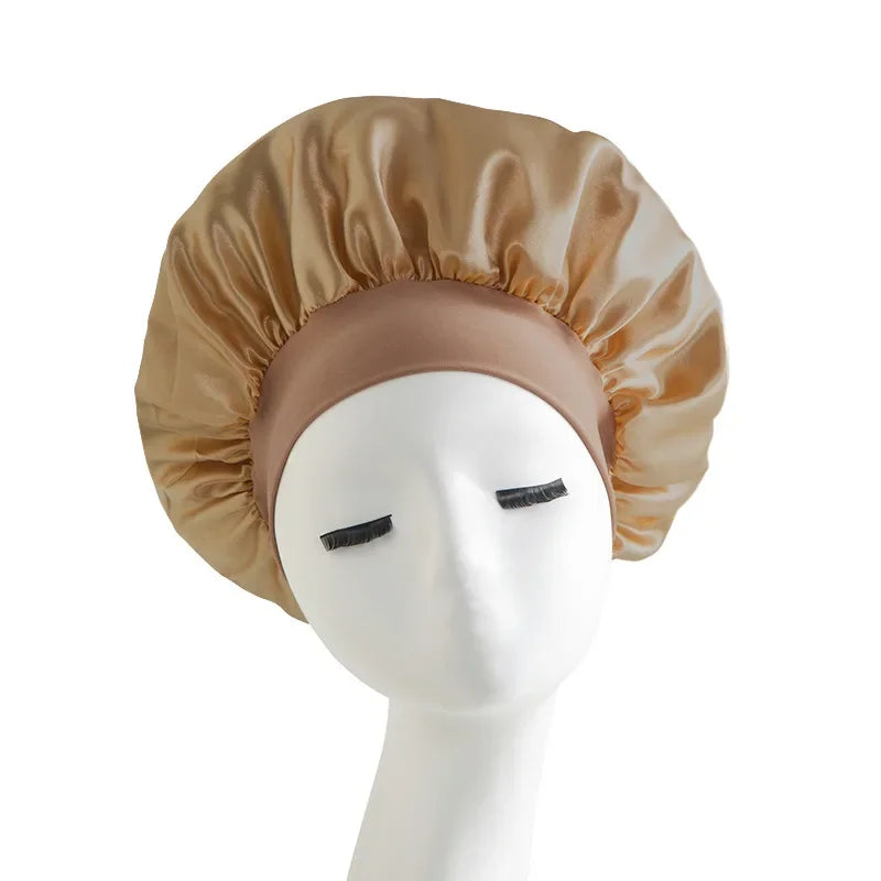 Satin Bonnet – Gentle Fit for Color-Treated Hair