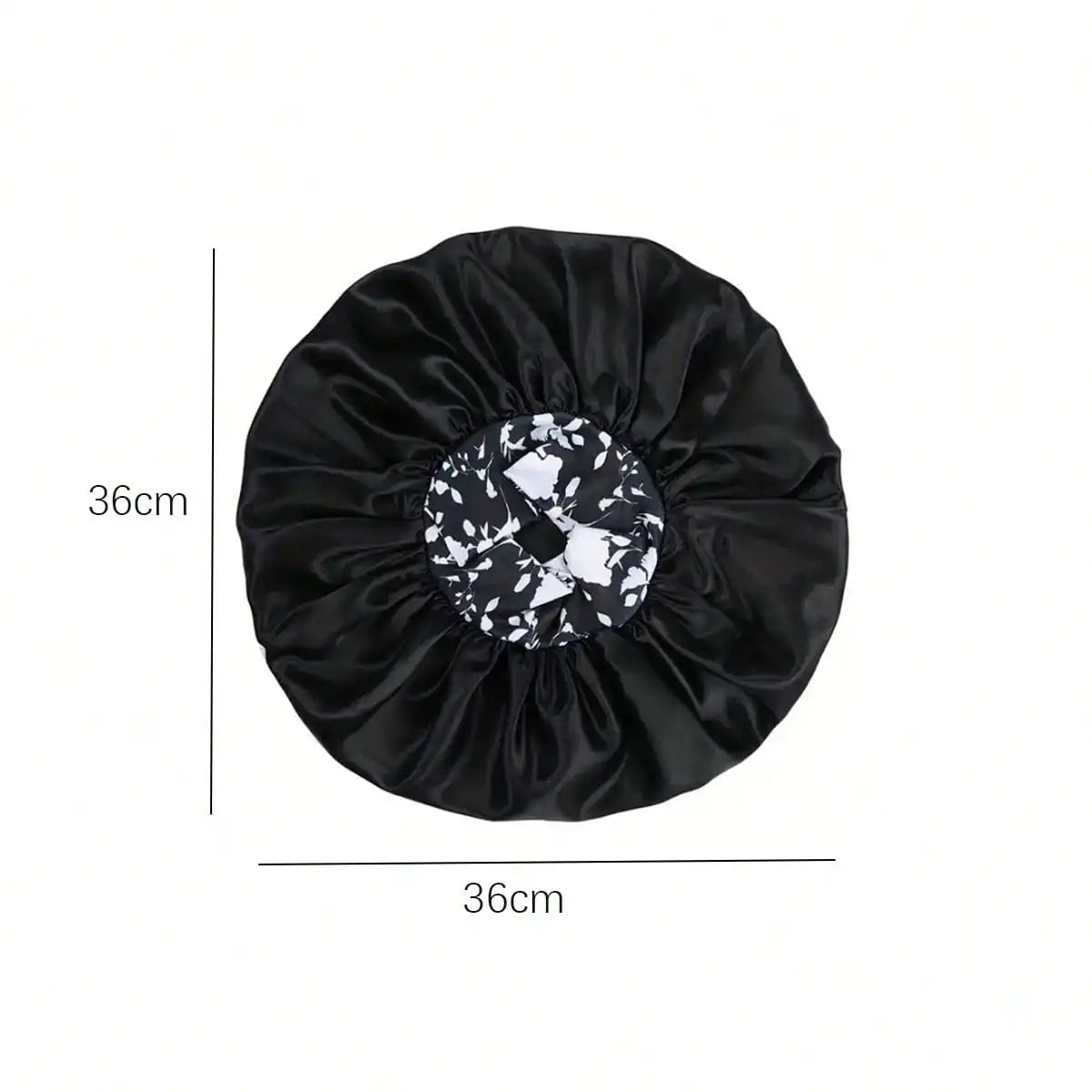 Oversized Satin Bonnet – Double Layer Night Cap