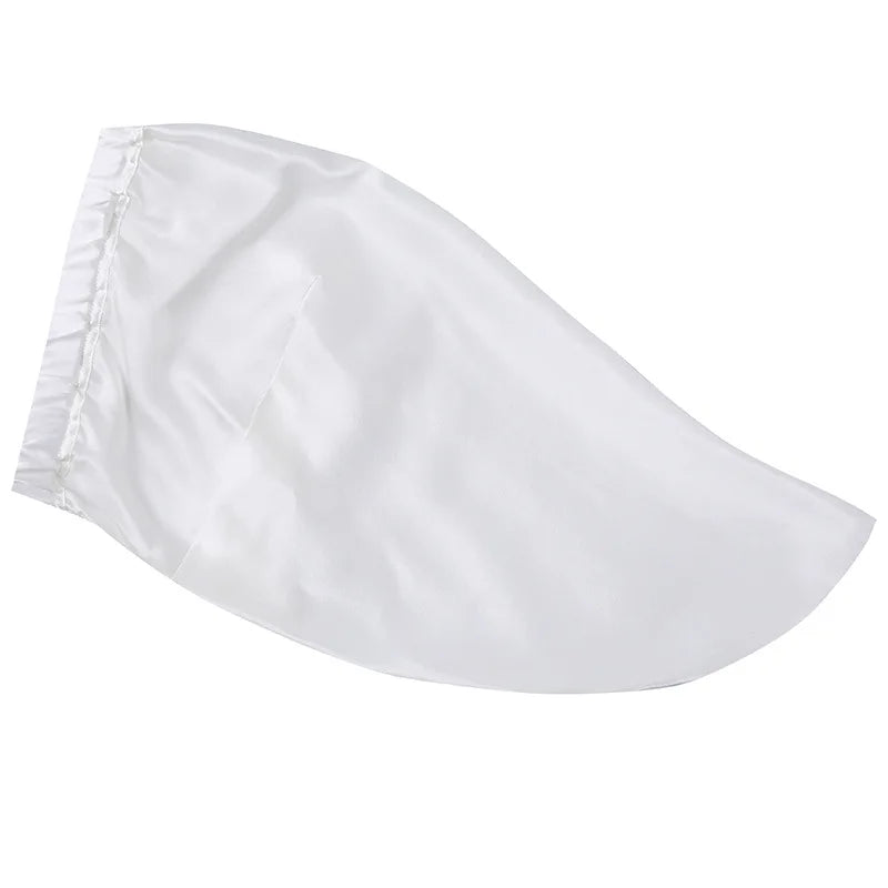 Lightweight silk sleeping wrap for curly and natural hair