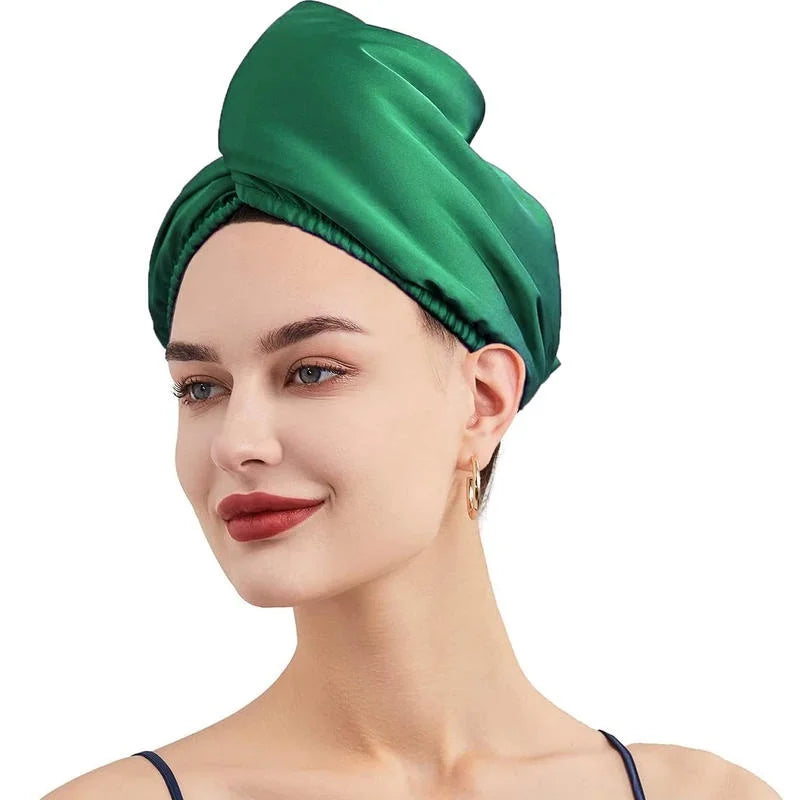 Satin Hair Turban – Quick-Dry Style