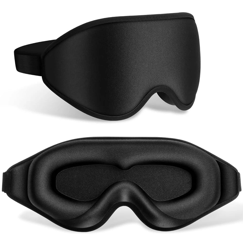 3D Sleep Mask – 100% Light Blockout