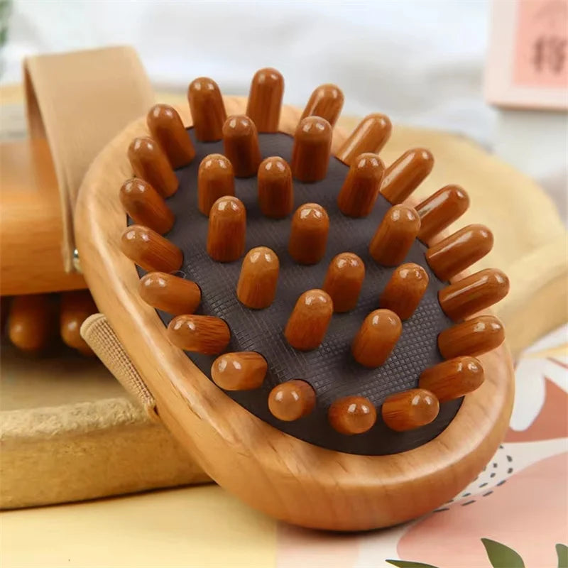 Wooden Scalp Brush – Massage & Detangle
