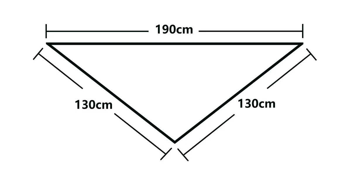 Triangle Wrap – Cashmere Blend, Oversized Fit