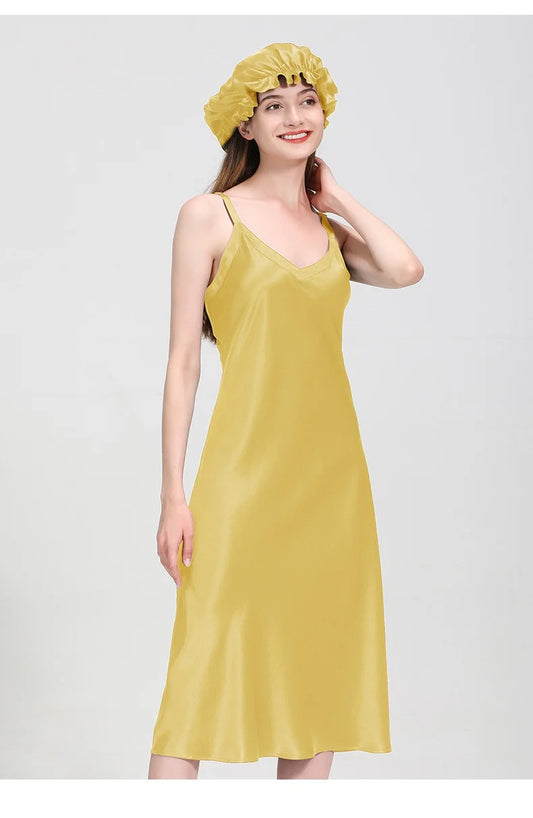 Silk Nightgown – 22MM Pure Comfort