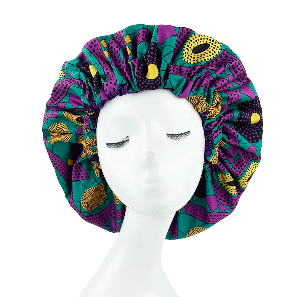 Reversible Satin Bonnet – Extra Care for Fragile Hair