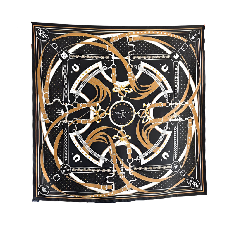 Silk Wrap – Equestrian Chic Style