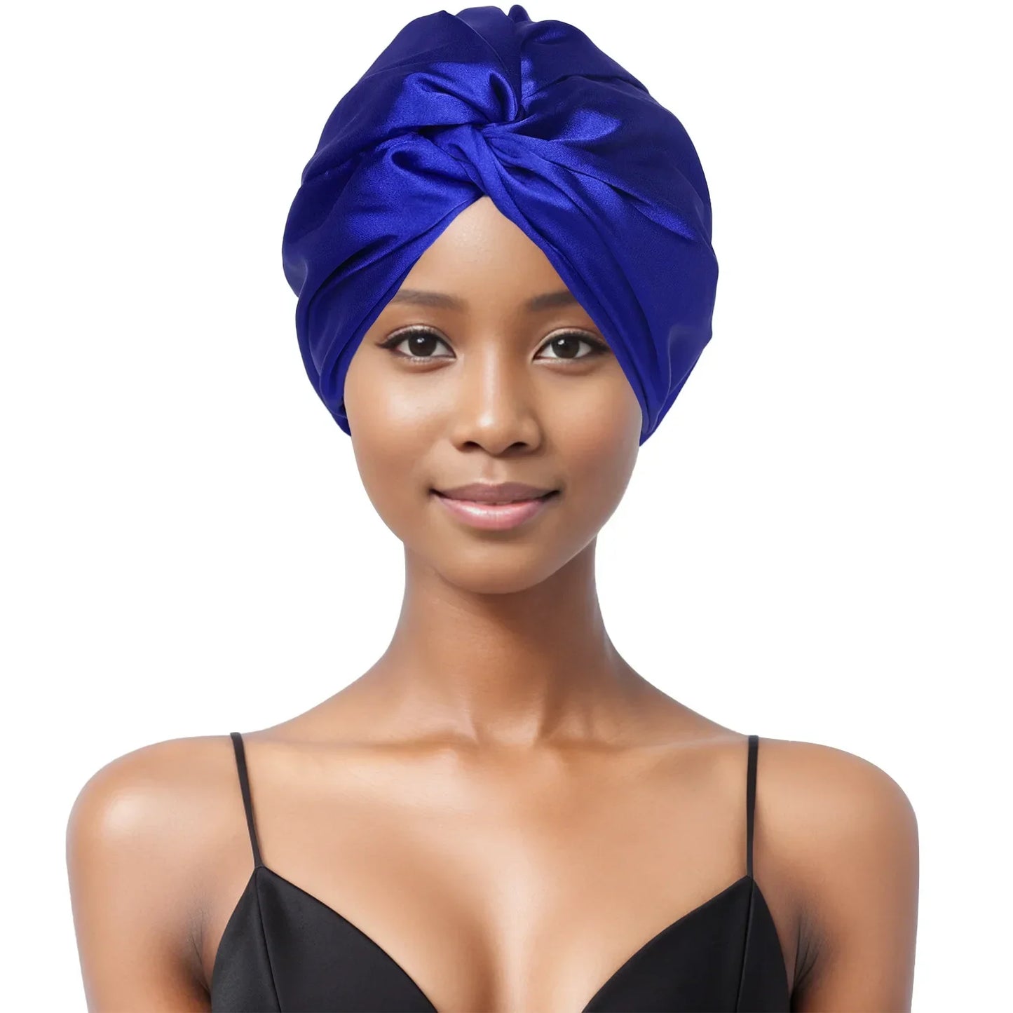 Satin Bonnet – Soft Wide Fit for Colored Hair