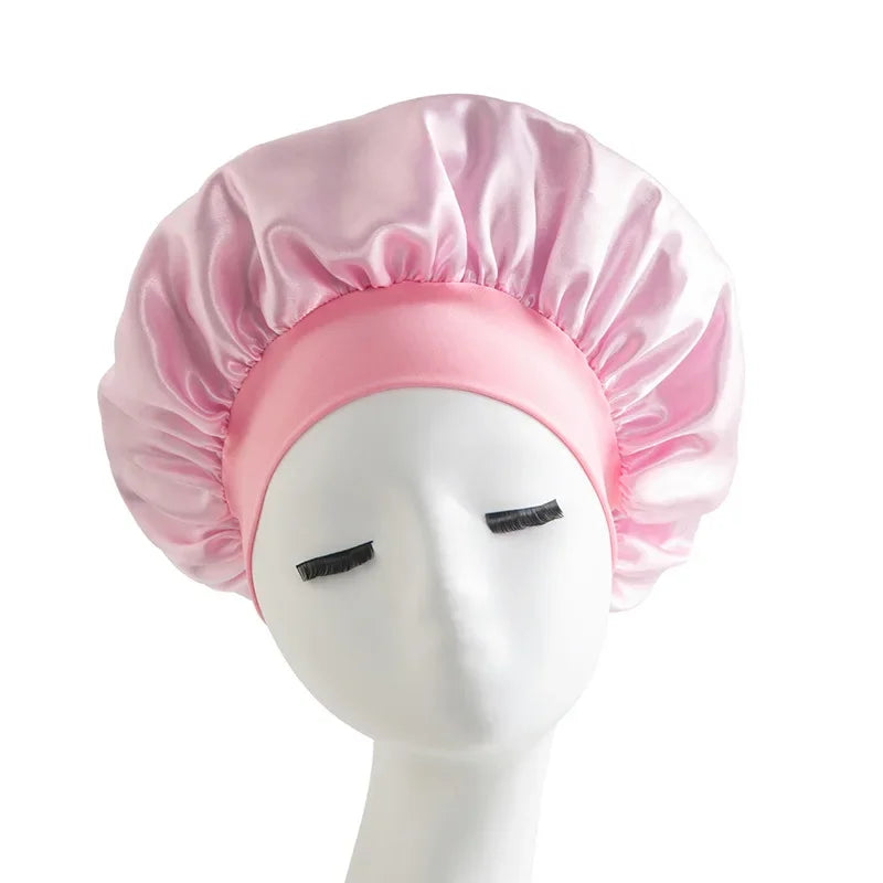 Satin Bonnet – Gentle Fit for Color-Treated Hair