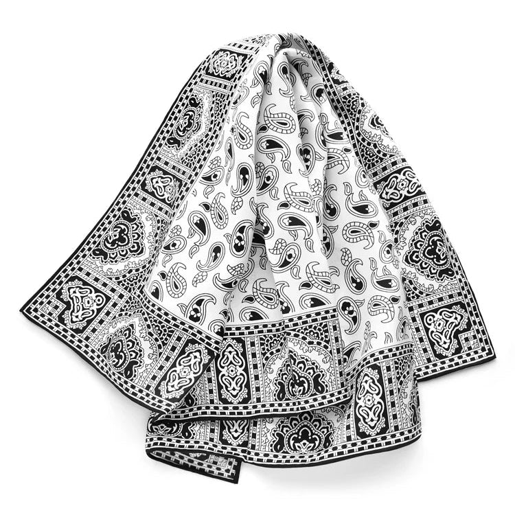 Silk Bandana – Handcrafted 65x65cm Classic