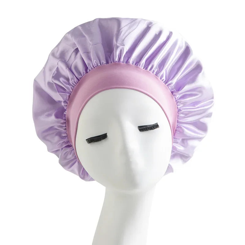 Satin Bonnet – Gentle Fit for Color-Treated Hair