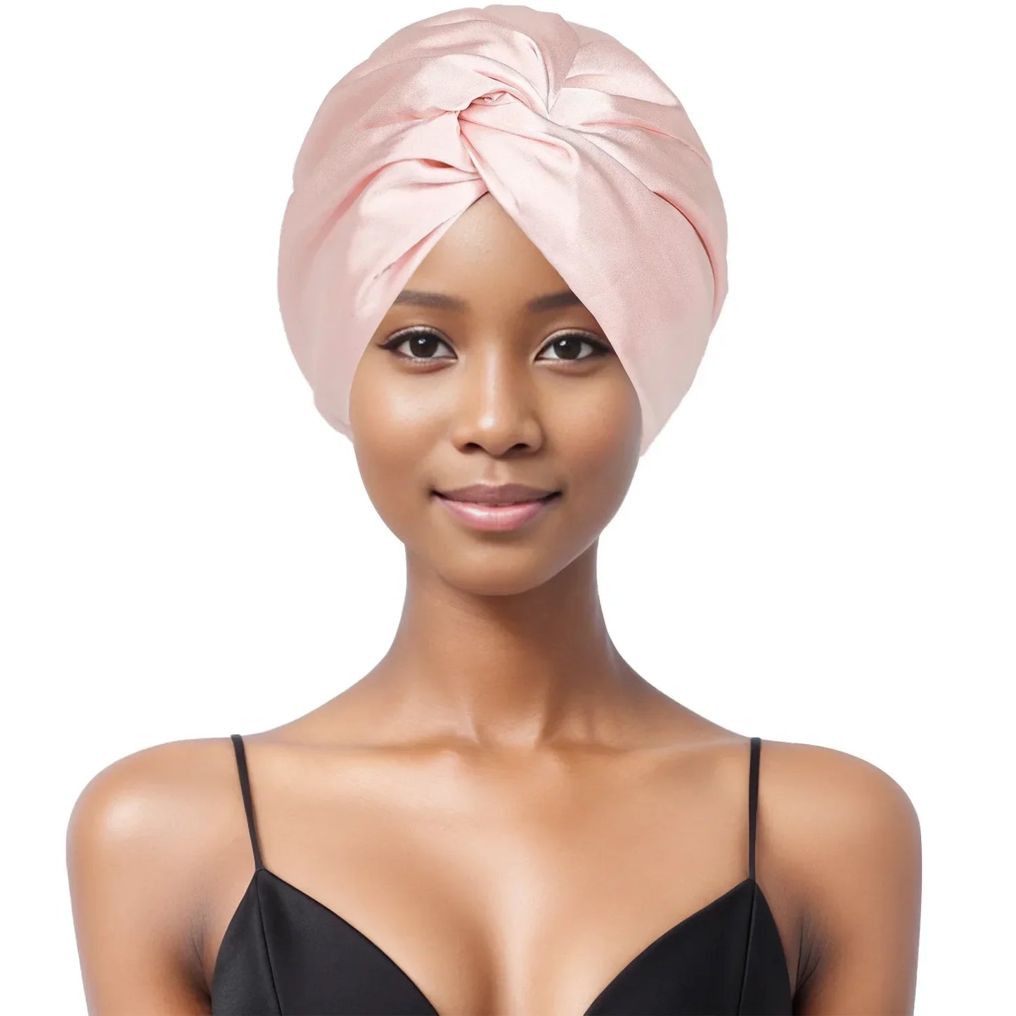 Satin Bonnet – Soft Wide Fit for Colored Hair