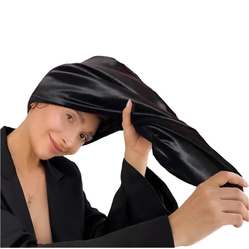 Satin Hair Turban – Quick-Dry Style