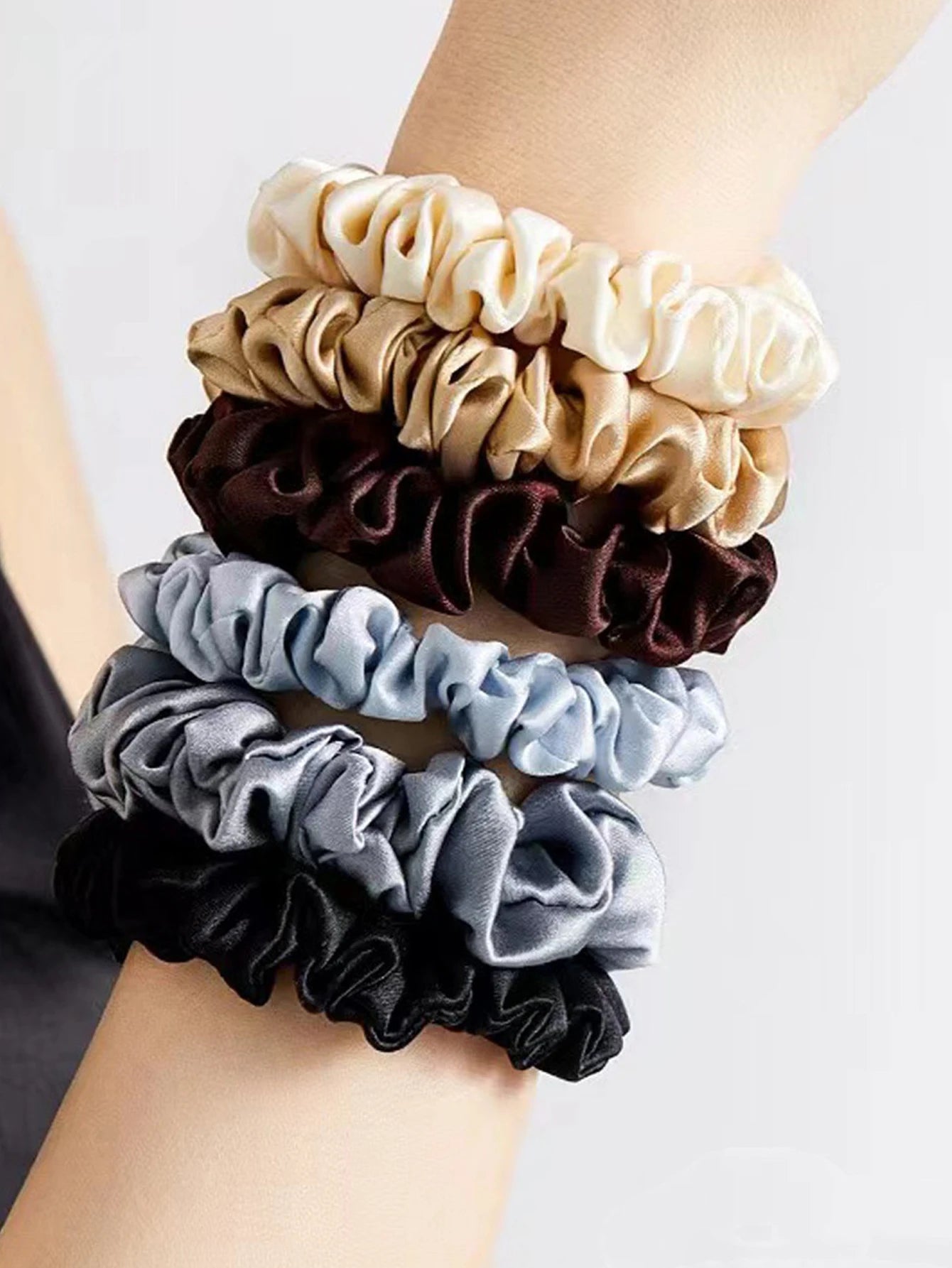 Silk Scrunchies – Gentle Everyday Hold