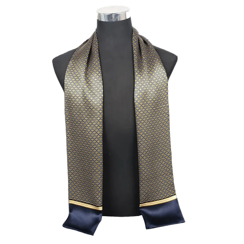 Silkvana 100% Pure Mulberry Silk Men's Scarf for Elegant Winter Style 12