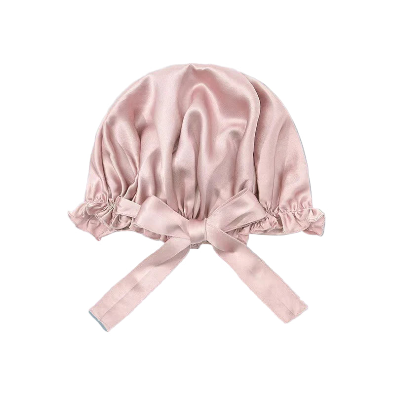 Soft Pink 22 Momme Mulberry Silk Bonnet – Oeko-Tex Certified