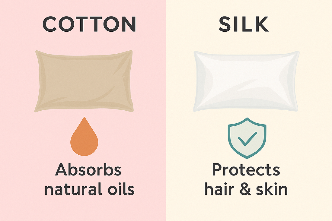 Silk vs. Cotton – Why Your Hair and Skin Deserve Better