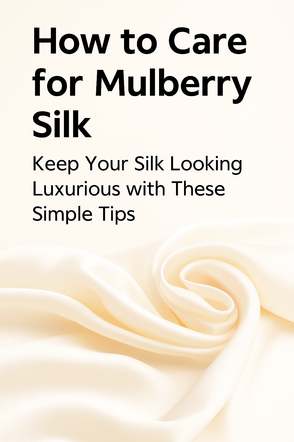 Silk Care 101: How to Wash, Store &amp; Love Your Silk