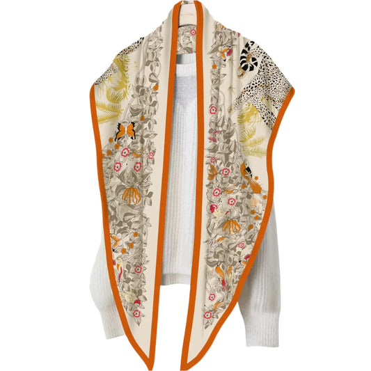 How to Style a Silk Scarf in 5 Effortless Ways