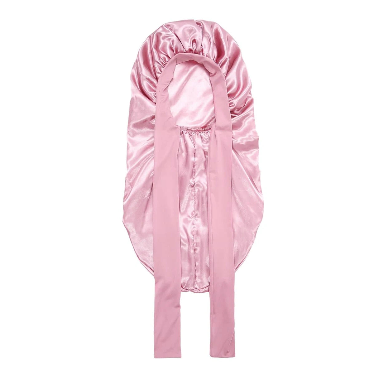 1Pcs Soft Silky Long Satin Bonnet For Natural Hair And Curly Hair Extra Large Size Hair Cap With Tie For Comfortable Night Sleep 8