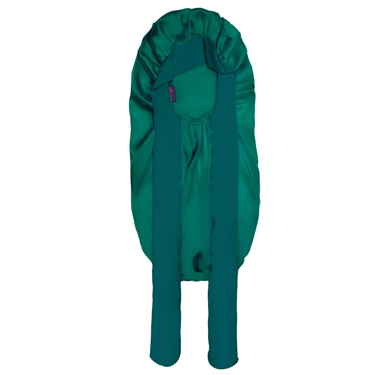 1Pcs Soft Silky Long Satin Bonnet For Natural Hair And Curly Hair Extra Large Size Hair Cap With Tie For Comfortable Night Sleep 9