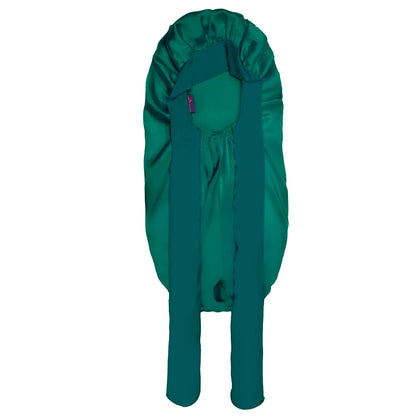 1Pcs Soft Silky Long Satin Bonnet For Natural Hair And Curly Hair Extra Large Size Hair Cap With Tie For Comfortable Night Sleep 9