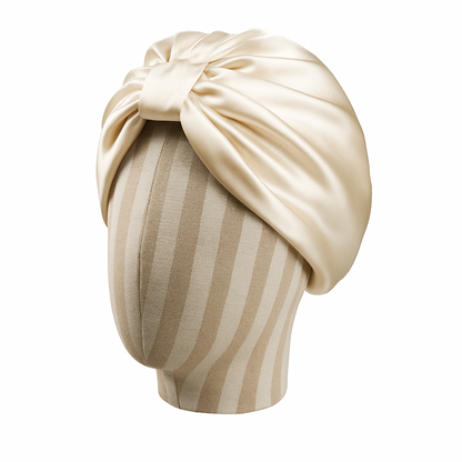 Silk Sleep Bonnet – Anti-Frizz Night Cap for Curly & Natural Hair