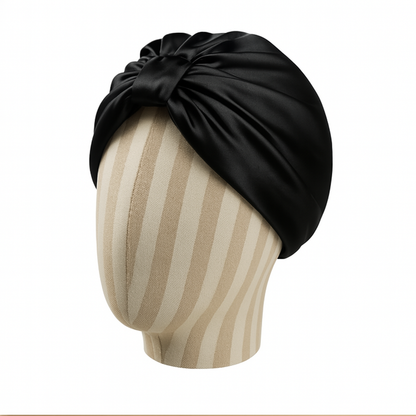Silk Sleep Bonnet – Anti-Frizz Night Cap for Curly & Natural Hair
