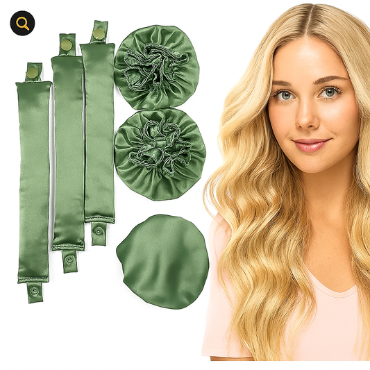 Satin Bun Heatless Curling Bonnet