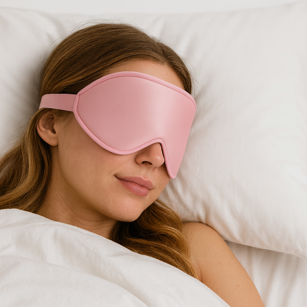 3D Sleep Mask – 100% Light Blockout