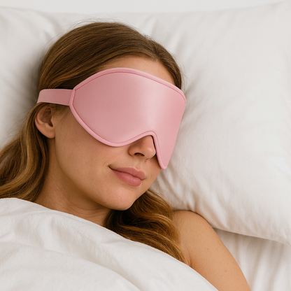 3D Sleep Mask – 100% Light Blockout
