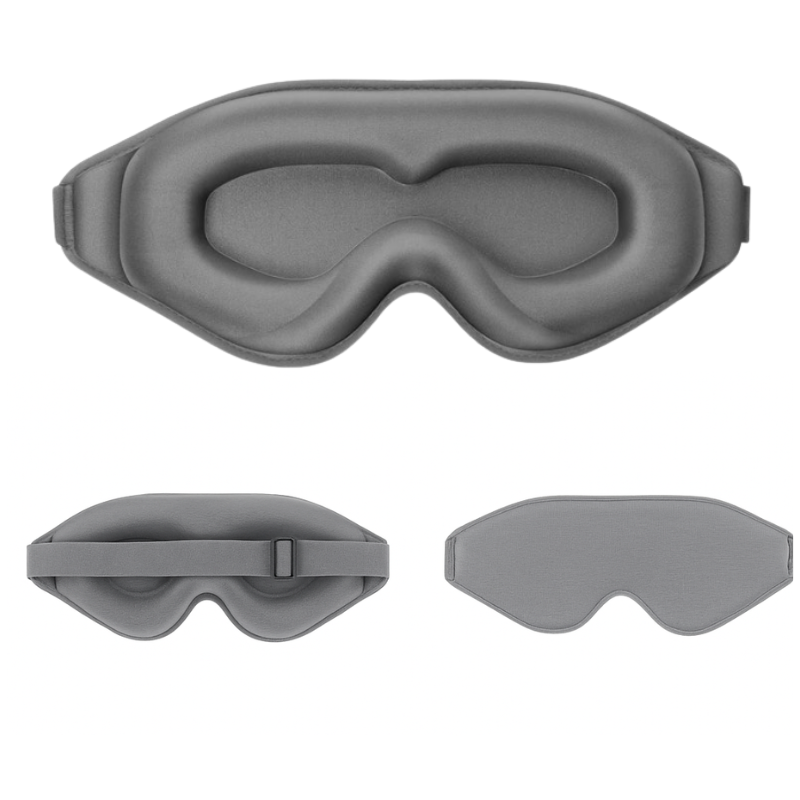 3D Sleep Mask – 100% Light Blockout