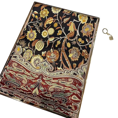 elegant silk scarf breathable and soft texture