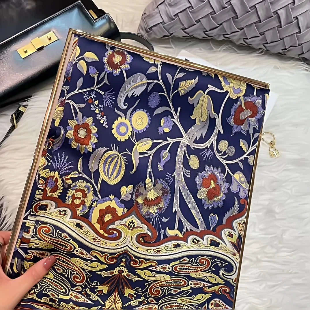 lightweight silk scarf suitable for daily wear