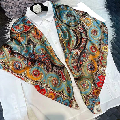 lightweight silk scarf suitable for daily wear