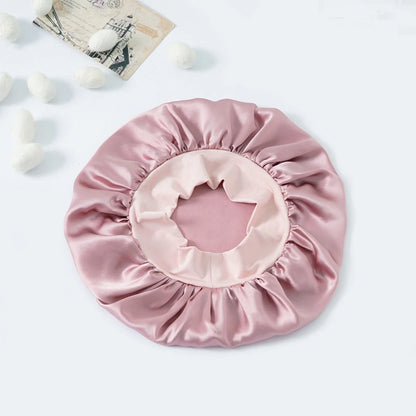 Lightweight mulberry silk bonnet for everyday beauty sleep