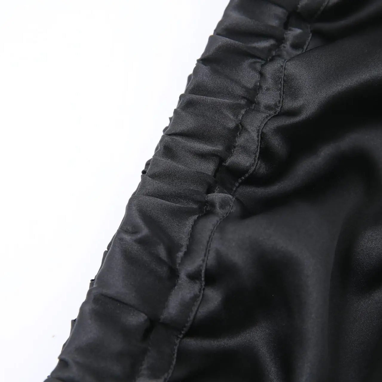 Lightweight silk sleeping wrap for curly and natural hair