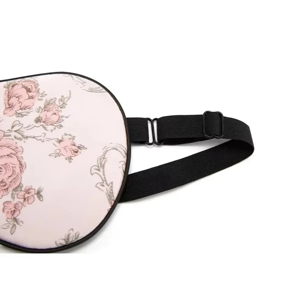 pure mulberry silk eye mask soft padded interior