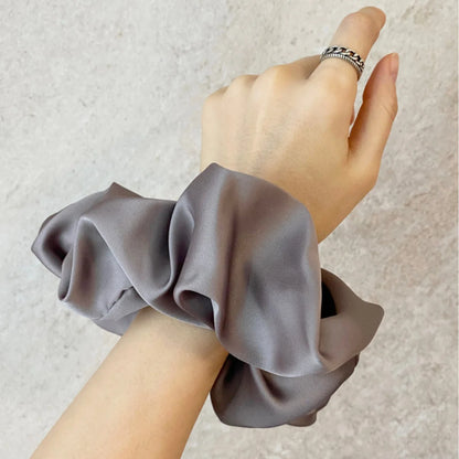 Oversized Silk & Chiffon Scrunchies