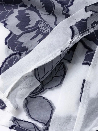 Silk Sun Shawl – UV Shield & Elegance