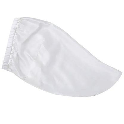 Lightweight silk sleeping wrap for curly and natural hair