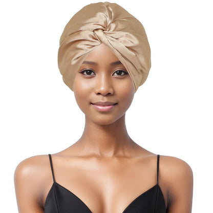 Satin Bonnet – Soft Wide Fit for Colored Hair