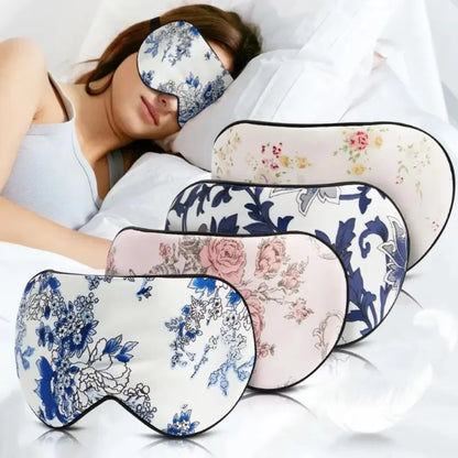 pure mulberry silk eye mask soft padded interior