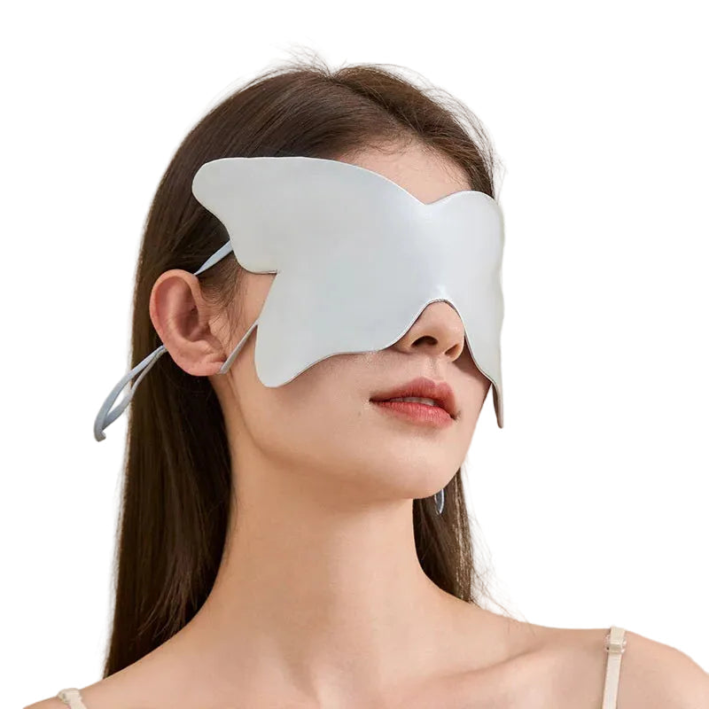 19 momme mulberry silk eye mask smooth contoured design